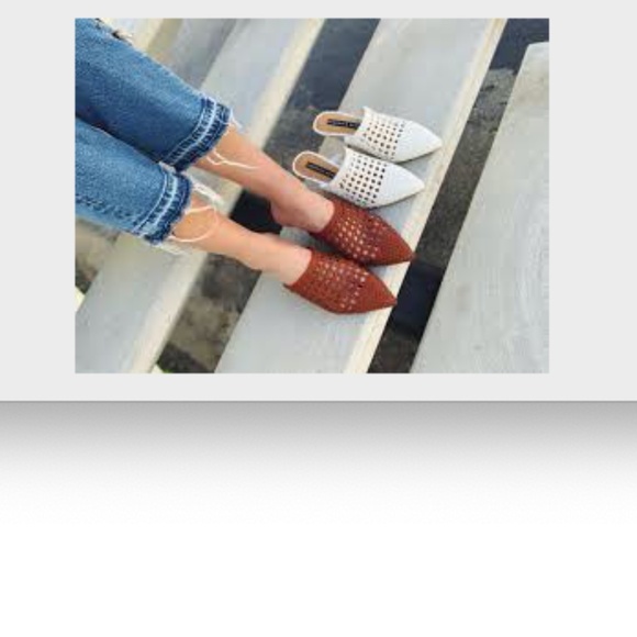 NIB Veronica Beard Woven Pointy Toe Mules Heels 11 - Picture 2 of 8